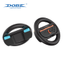Volant de course Contrôleur Gauche et Droit Joy-Con Volant de direction Grip Holder pour Switch 2 Dobe TNS-3196 - Bleu/Orange