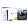 Sony PlayStation 5 Console - PS5 Slim Standard Edition White - 1TB + NINJA GAIDEN 2 BLACK
