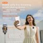 Écran De Selfie Magnétique Sans Fil + Power Bank 2300mAh - Blanc