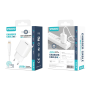 USB / Lightning 2.4A Charger Kit - D-power J8204 White | Fast & Reliable Charging Solution Online