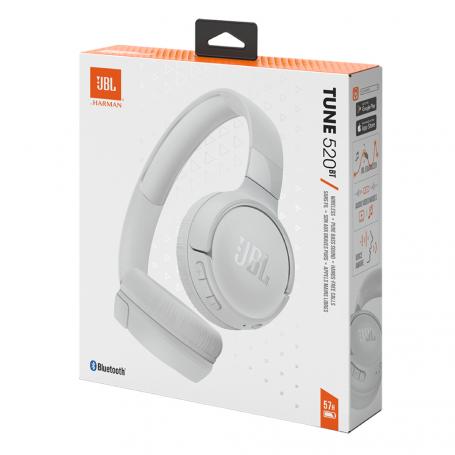 Casque Bluetooth JBL Tune 525BT - JBLT525BTWHT - Blanc