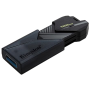 Kingston DataTraveler Exodia 128GB USB Flash Drive - Reliable Storage Solution - Black