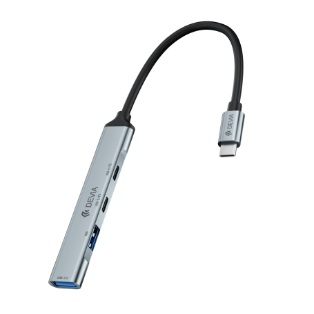 copy of DEVIA USB*2 5 in 1 Type-C HUB + PD 3.0 + RJ45