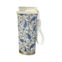 Insulated Stainless Steel Water Bottle with Extended Carrying Rope 530ml - Cashew
