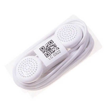 Ecouteurs Kit Main Libre Jack LC0322 Huawei - Blanc - Vrac