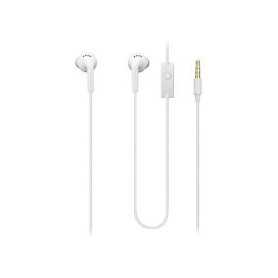 Earbuds, Headphones - Samsung EHS61ASFWE 3.5mm Jack Hands-Free Kit Earphones - White - Bulk (Original), wholesale price