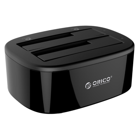 Station d'accueil Dual Dock 6228US3 ORICO 2 ports 2.5/3.5 pouces