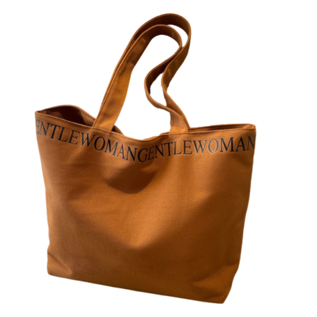 Canvas shoulder bag 33*41*12cm - Brown