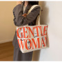 Canvas shoulder bag 33*44*13cm - Orange