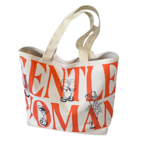 Canvas shoulder bag 33*44*13cm - Orange