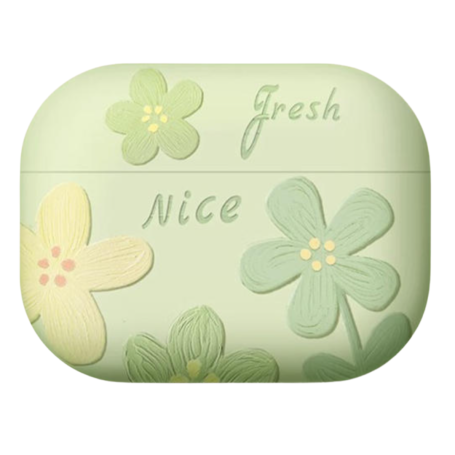 Protective Silicone AirPods Case - Flowers