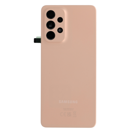 Vitre Arrière Samsung Galaxy A33 5G (A336B) Orange (Original Démonté) - Grade B