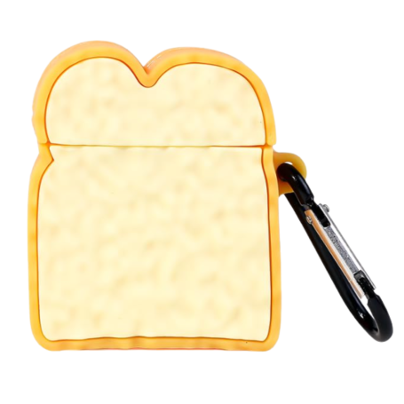 Silicone Protective AirPods Case - Bread