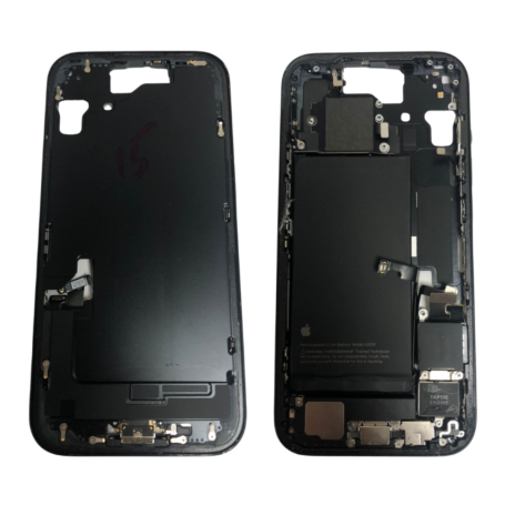 iPhone 15E Chassis without Rear Glass With Battery Black with Charging Connector (Original Disassembled) Grade AB