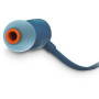 Ecouteurs Kit Main libre Jack JBL Tune 110 3,5mm - JBLT110BLU - Bleu