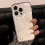 Moving Snowflakes Soft Glue Protective Case for iPhone