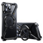 Borderless Metal Protective Case - Z-Shape - Black