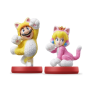 Nintendo Figurine Amiibo Super Mario Mario/Peach Tenue De Chat