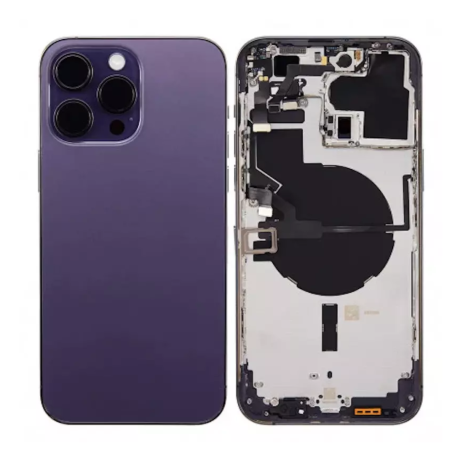 Empty Frame iPhone 14 Pro Max Purple Original Disassembled Grade A Premium Replacement Part
