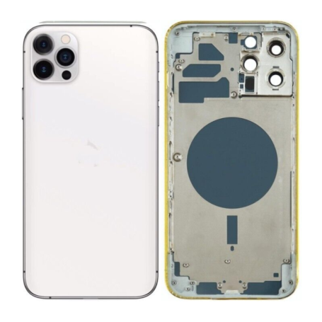 Châssis Vide iPhone 12 Pro Max Blanc (Origine Demonté) - Grade AB