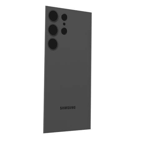 Rear Window for Samsung Galaxy S23 Ultra S918B Black Original Disassembled Grade AB - Enhance Your Device