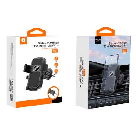 Car Phone Holder - Black (WUW-Z31)