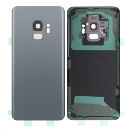 Samsung Galaxy S9 (G960F) Silver Back Glass Without Lens (Original Disassembled) - Grade AB