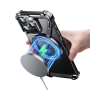 Borderless Metal Protective Case - Z-Shape - Black