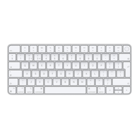 Clavier Bluetooth Magic Keyboard avec Touch ID - Anglais QWERTY MK293BX/A - Argent (Apple)