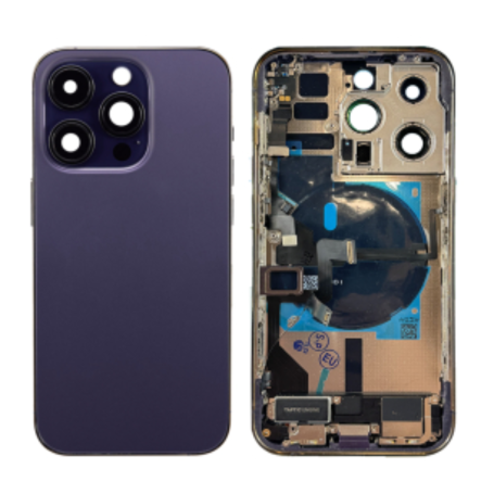 iPhone 14 Pro Max Full Frame Purple - Charging Connector without Battery (Original Disassembled) - Grade A