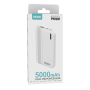 Power Bank 5000mAh - VISIOO PN1201 - White