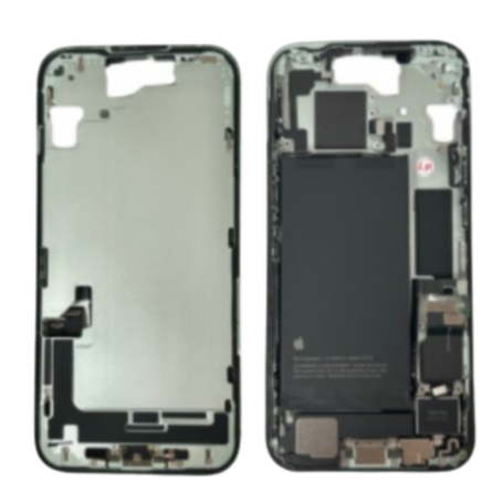 iPhone 16 Chassis without Rear Glass with Green Battery (Original Disassembled) Grade AB