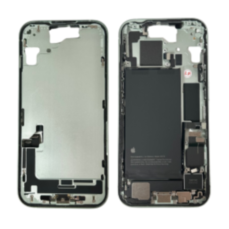 iPhone 16 Chassis without Rear Glass with Green eSIM Battery US (Original Disassembled) Grade A