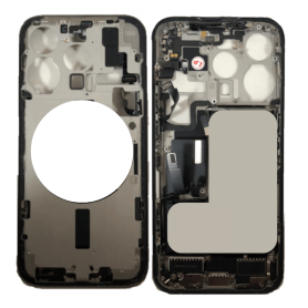 Châssis iPhone 15 Pro Noir Connecteur de Charge - Grade AB | EasyMobile