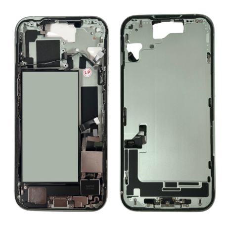 IPhone 15 Chassis without Rear Glass without Battery Green eSIM US (Original Disassembled) Grade A