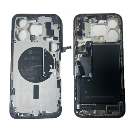 IPhone 16E Chassis without Rear Glass with Battery White (Original Disassembled) Grade AB