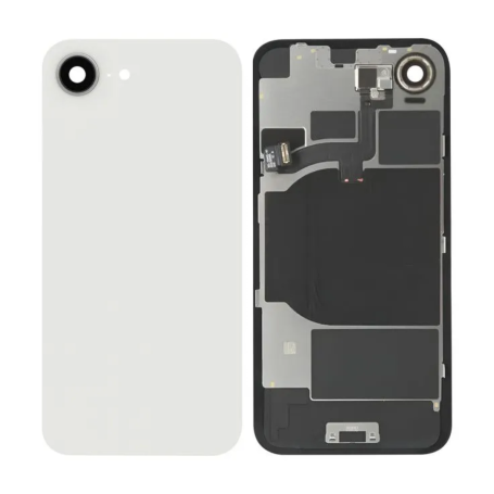 iPhone 16E Back Cover Glass White (Original Disassembled) - Grade A