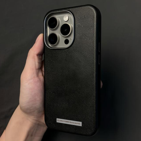 Coque de protection en TPU pour iPhone - KDJ01 - Noir