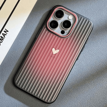Coque de Protection de TPU Cœur flou pour iPhone