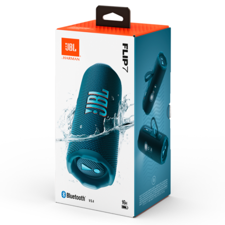 JBL Flip 7 Wireless Bluetooth Speaker - JBL FLIP 7 BLU - Blue