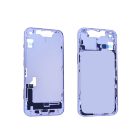 Empty iPhone 14 Vlolet Chassis (Original Disassembled) - Grade B