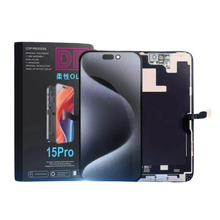 Screen iPhone 15 Pro (Soft Oled) DD - IC - Original Size / Thickness