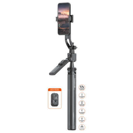 Xssive XSS-FT01 AI Face Tracking Desktop Selfie Stick