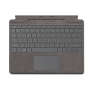 Clavier Microsoft Signature Platinum avec Support pour Surface Pro - QWERTZ Keyboard
