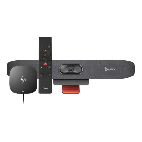 POLY BUNDLE STUDIO USB R30+ HP G5 Poly STUDIO Audio Video R30 AVEC USB-C Dock G5/ Zoom/Microsoft/Teams