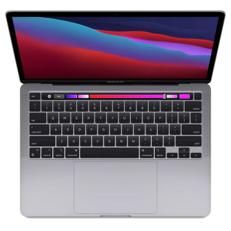 MacBook Pro 13" A2338 Apple M1 Gris QWERTY 8Go 256Go SSD Grade AB Sans Chargeur | Offres Exceptionnelles