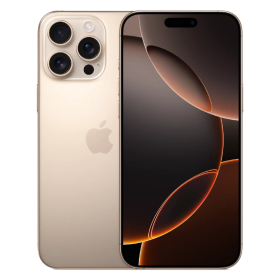 Buy iPhone 16 Pro 256GB Titanium Sand - Like New 100% Battery - Best Prices & Free Shipping