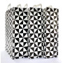 Black & White Kraft Paper Bags with Twisted Handles 32×12×40 cm – Pack of 250