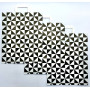 Black & White Kraft Paper Bags with Twisted Handles 32×12×40 cm – Pack of 250