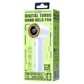 Cooling Device, Desk Fan - Remax RS-SF11 6.8W Portable Fan - White, wholesale price